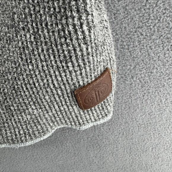 Roots x Tom Thomson Long Sleeve Thermal Mens M Gray Canada Outdoor Cotton Blend - Picture 6 of 13